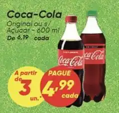 Dia Coca-cola - original ou s/ açúcar oferta