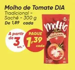 Dia Dia - molho de tomate oferta