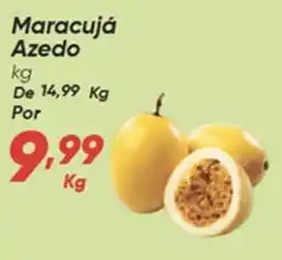 Dia De - maracujá azedo oferta