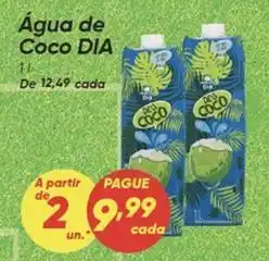 Dia Dia - água de coco oferta