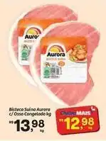 Fort Atacadista Aurora - bisteca suína c/ osso congelada oferta