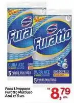 Fort Atacadista Limppano - pano furatto multiuso oferta