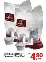 Fort Atacadista Pote c/ tampa c/ 20 un oferta