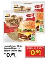 Fort Atacadista Aurora - hamburguer misto faroeste burger granel oferta