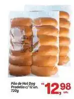 Fort Atacadista Rs - pão de hot dog pradella c/12un. 720g oferta
