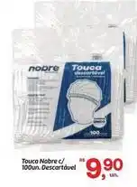 Fort Atacadista Nobre - touca c/ 100un descartavel oferta