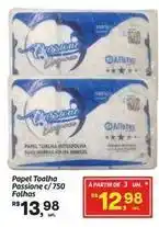 Fort Atacadista Papel toalha passione c/ 750 oferta