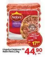 Fort Atacadista Nobre - linguiça calabresa oferta
