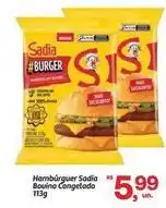 Fort Atacadista Sadia - hambúrguer boúno congelado oferta
