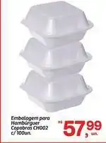 Fort Atacadista Copobras - embalagem para hambúrguer copobras ch002 c/100un oferta