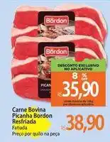 Atacadão Bordon - carne bovina picanha resfriada oferta