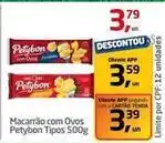 Tenda Atacado Petybon - macarrão com ovos oferta