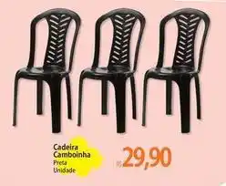 Atacadão Cadeira gamboinha oferta