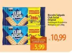 Atacadão Club social - biscoito salgado original oferta