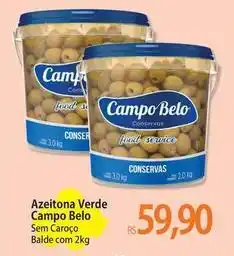 Atacadão Campo belo - azeitona verde oferta