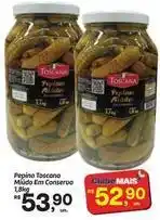 Fort Atacadista Mais - pepino toscana múdo em conserva oferta