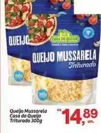 Fort Atacadista Casa do queijo - queijo mussarela triturado oferta
