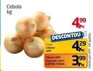Tenda Atacado Cebola oferta