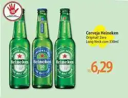 Atacadão Heineken - cerveja original/zero long neck oferta