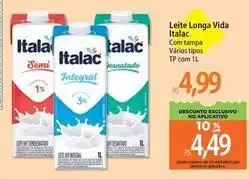 Atacadão Italac - leite longa vida oferta
