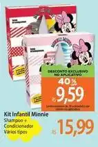 Atacadão Mini-mine - kit infantil minnie oferta