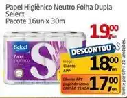 Tenda Atacado Select - papel higiênico neutro folha dupla oferta