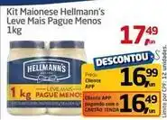 Tenda Atacado Hellmann's - kit maionese leve mais pague menos oferta