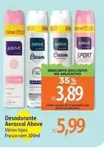 Atacadão Above - desodorante aerossol oferta