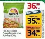 Tenda Atacado Aurora - filé de tilápia congelada oferta