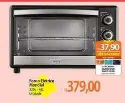 Atacadão Mondial - forno elétrico oferta