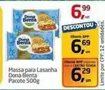Tenda Atacado Dona benta - massa para lasanha oferta