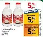 Tenda Atacado Sococo - leite de coco oferta