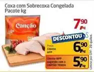 Tenda Atacado Pacote - coxa com sobrecoxa congelada oferta