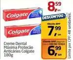 Tenda Atacado Colgate - creme dental máxima proteção anticaries oferta