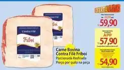 Atacadão Friboi - carne bovina contra filé oferta