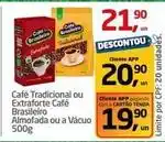 Tenda Atacado Café brasileiro - café tradicional ou extraforte almofada ou a vácuo oferta
