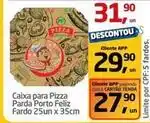 Tenda Atacado Porto - caixa para pizza fardo 25un x 35cm oferta