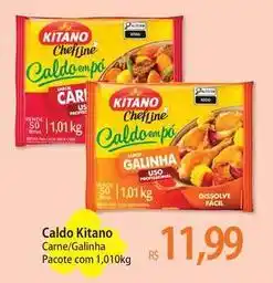 Atacadão Kitano - caldo carne/galinha oferta