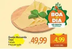 Atacadão Toya - queijo mussarela oferta