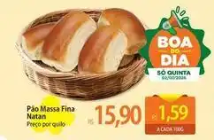 Atacadão Massa - pão fina oferta