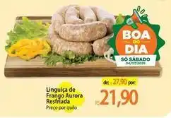 Atacadão Aurora - linguiça de frango refriada oferta
