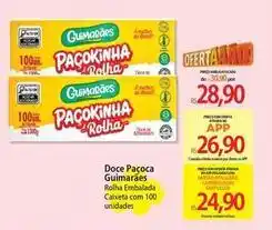 Atacadão Guimarães - doce paçoca oferta