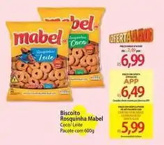 Atacadão Mabel - biscoito rosquinha oferta