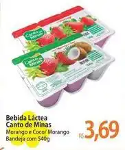 Atacadão Corona - bebida láctea canto de minas oferta