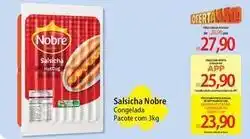 Atacadão Nobre - salsicha oferta