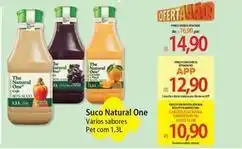 Atacadão Natural one - suco oferta