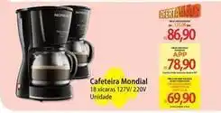 Atacadão Mondial - cafeteira oferta