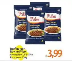 Atacadão Friboi - beef burger bovino oferta