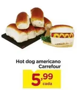 Carrefour Hot dog americano Carrefour oferta