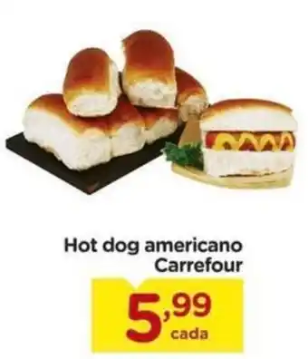 Carrefour Hot dog americano Carrefour oferta